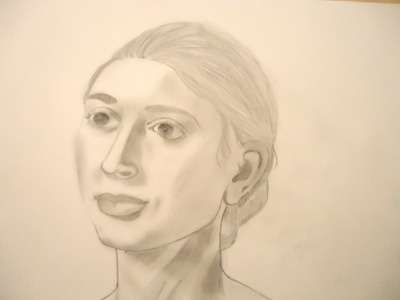 Online Zeichnen Lernen - Erste Versuche am Frauenportrait