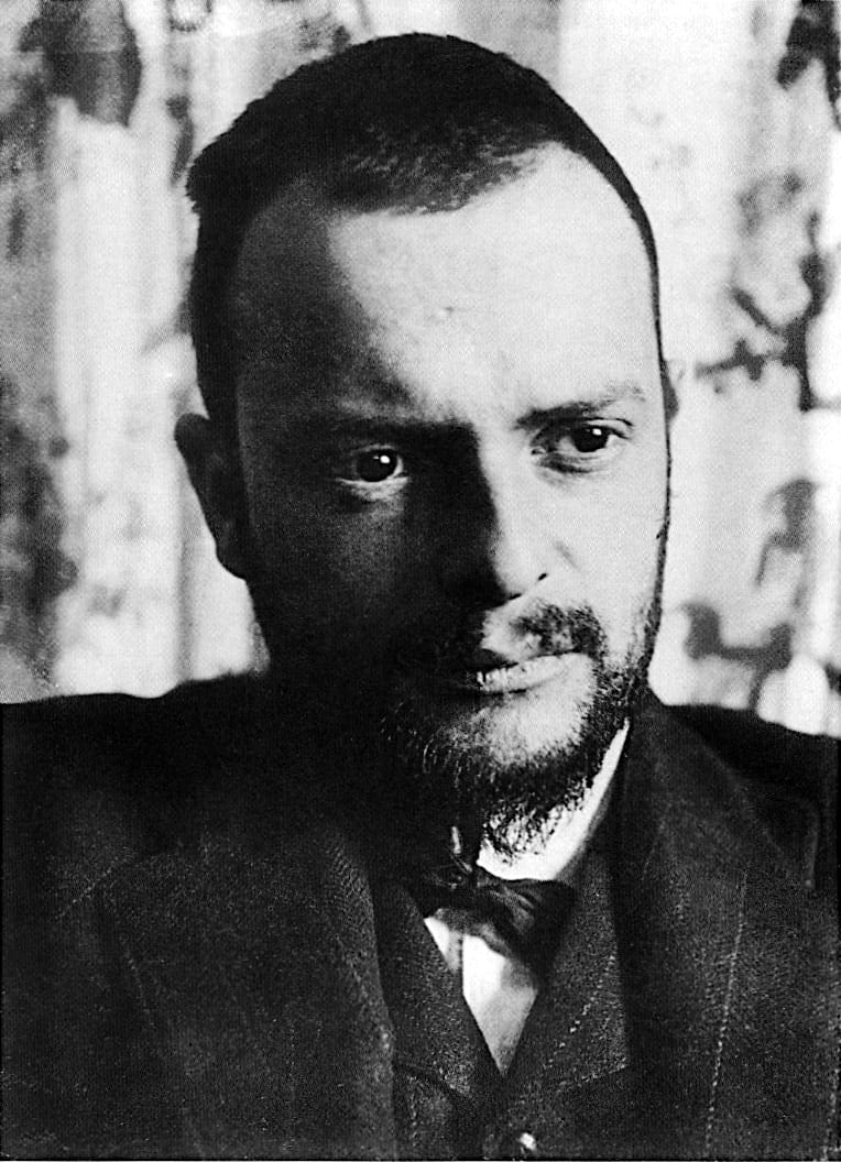 Fotographie von Paul Klee, 1911