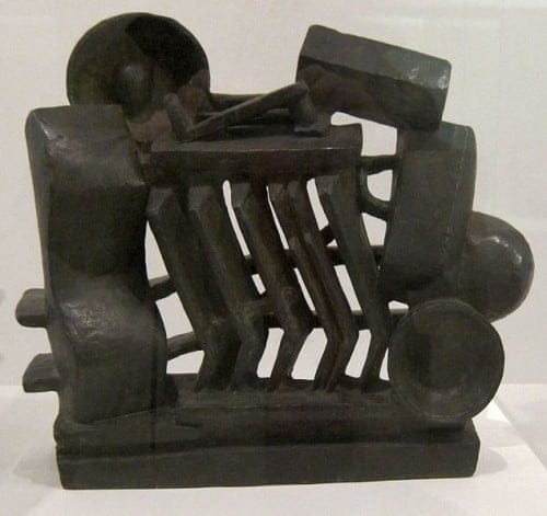 Die Komposition "Man and Woman" von Alberto Giacometti