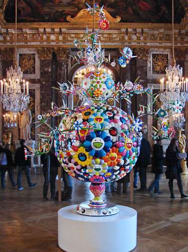 Flower Matango des Künstlers Takashi Murakami in Versailles