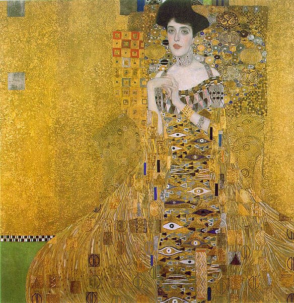 Meisterwerke der Kunst: Adele Bloch-Bauer I von Gustav Klimt
