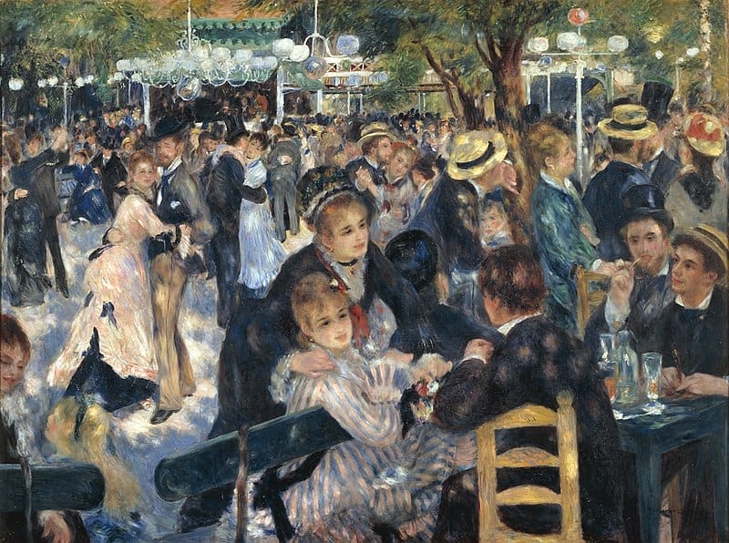 Bal du moulin de la Galette von Pierre-Auguste Renoir