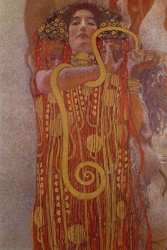 Kunst selbst entdecken - Malen wie Klimt Künstler gustav klimt Gustav Klimt - Hygeia