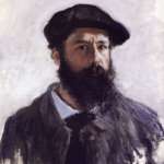 Claude Monet - Selbstportrait in Beret aus dem Jahre 1886