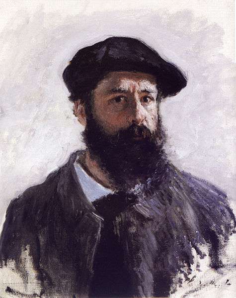 Claude Monet - Selbstportrait in Beret aus dem Jahre 1886