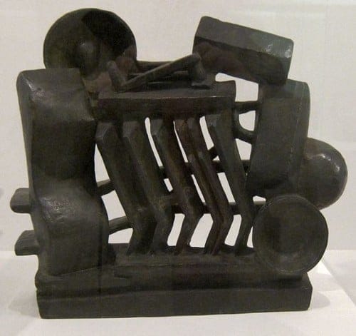 Die Komposition "Man and Woman" von Alberto Giacometti Die Komposition "Man and Woman" von Alberto Giacometti
