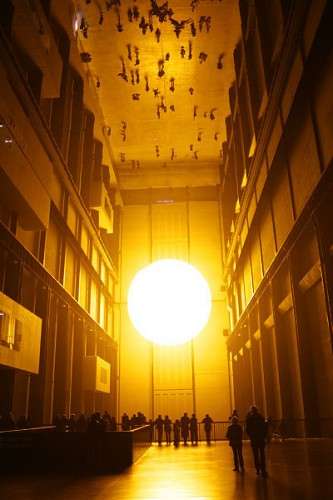 Olafur Eliassons Projekt "The Weather Project"