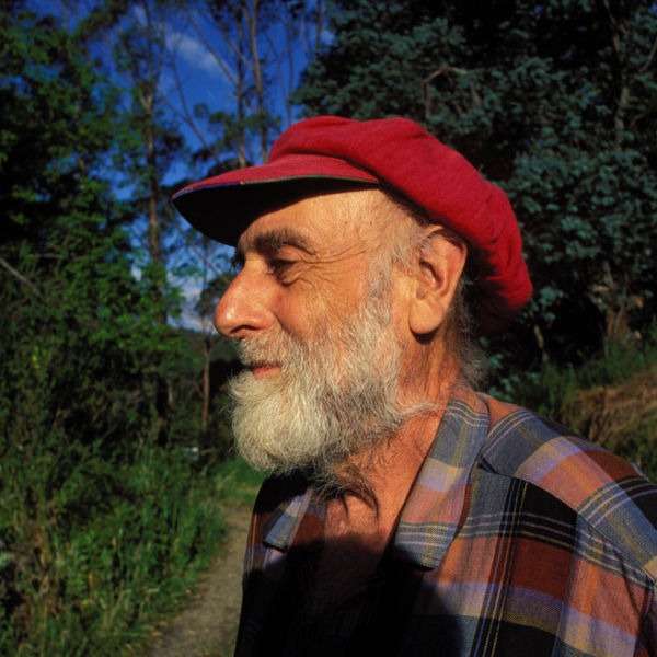 Friedensreich Hundertwasser in Neuseeland im Jahre 1998