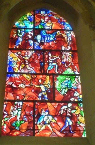 Marc Chagall - Kirchenfenster in Chichester Marc Chagall - Kirchenfenster in Chichester