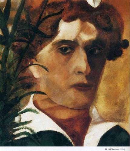 Marc Chagall - Selbstportrait von 1914