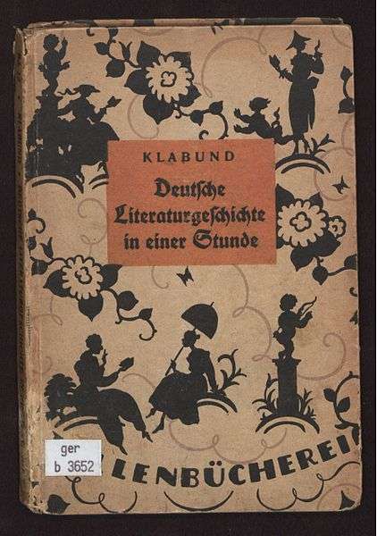 Was ist eigentlich Literatur? Literatur, Lyrik & Dichtung belles lettres Klabund - Deutsche Literaturgeschichte in einer Stunde