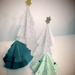 Alternative Weihnachtsbäume basteln