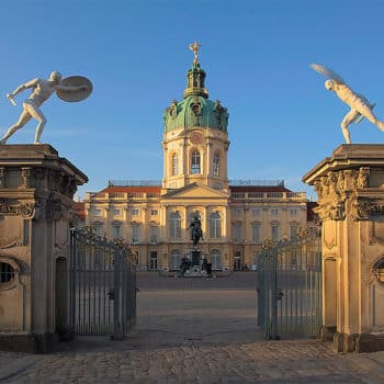 Schloss Charlottenburg mit dem Süd-Portal in Berlin-Charlottenburg