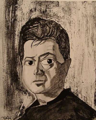 Portrait des Malers Francis Bacon, von Reginald Gray