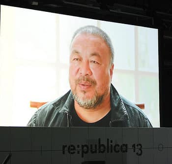 re:publica 2013 Tag 3 – Ai Weiwei