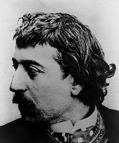 Paul Gauguin in den späten 1800ern