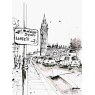 "London Drawing" - limitierter Kunstdruck von Keith Mcbride