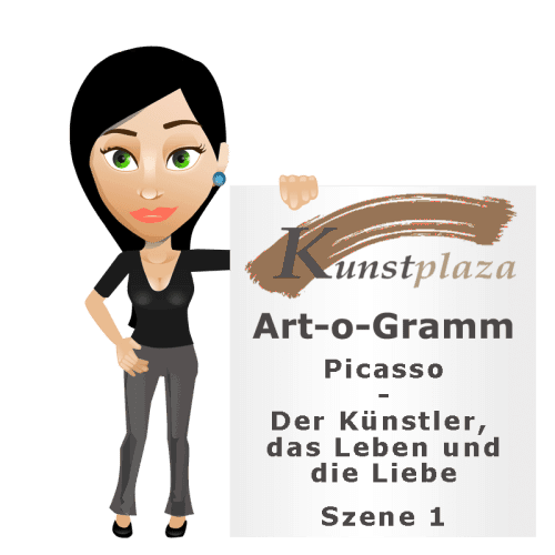 Art-o-Gramm: Picasso - Der Künstler, das Leben und die Liebe (Szene 1)