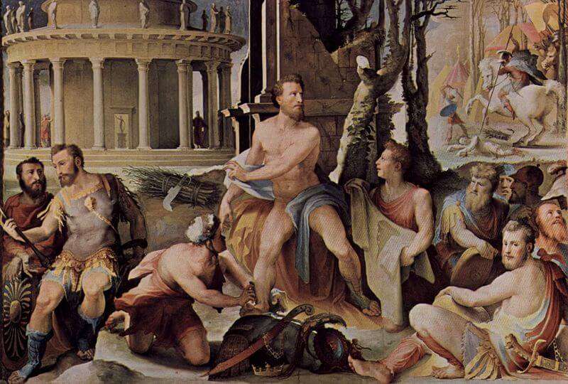 Domenico Beccafumi - Allegorischer Freskenzyklus