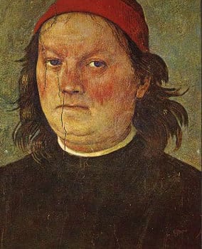 Pietro Perugino - Selbstportrait