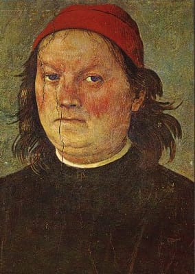 Pietro Perugino - Selbstportrait