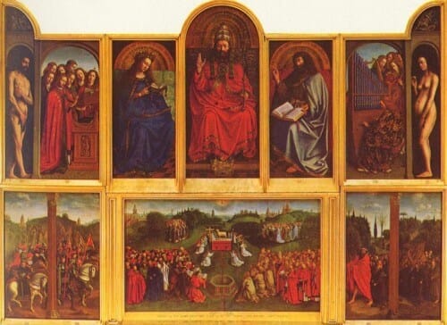 Hubert van Eyck (oder Jan van Eyck?): Genter Altar
