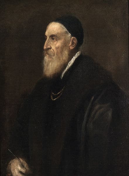 Tizian, Selbstportrait (zwischen 1565 und 1570)