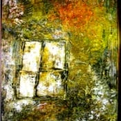 "Ventana y camino" - Acrylgemälde der mexikanischen Malerin Susana Noriega (2009)