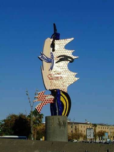 Barcelona Head von Roy Lichtenstein