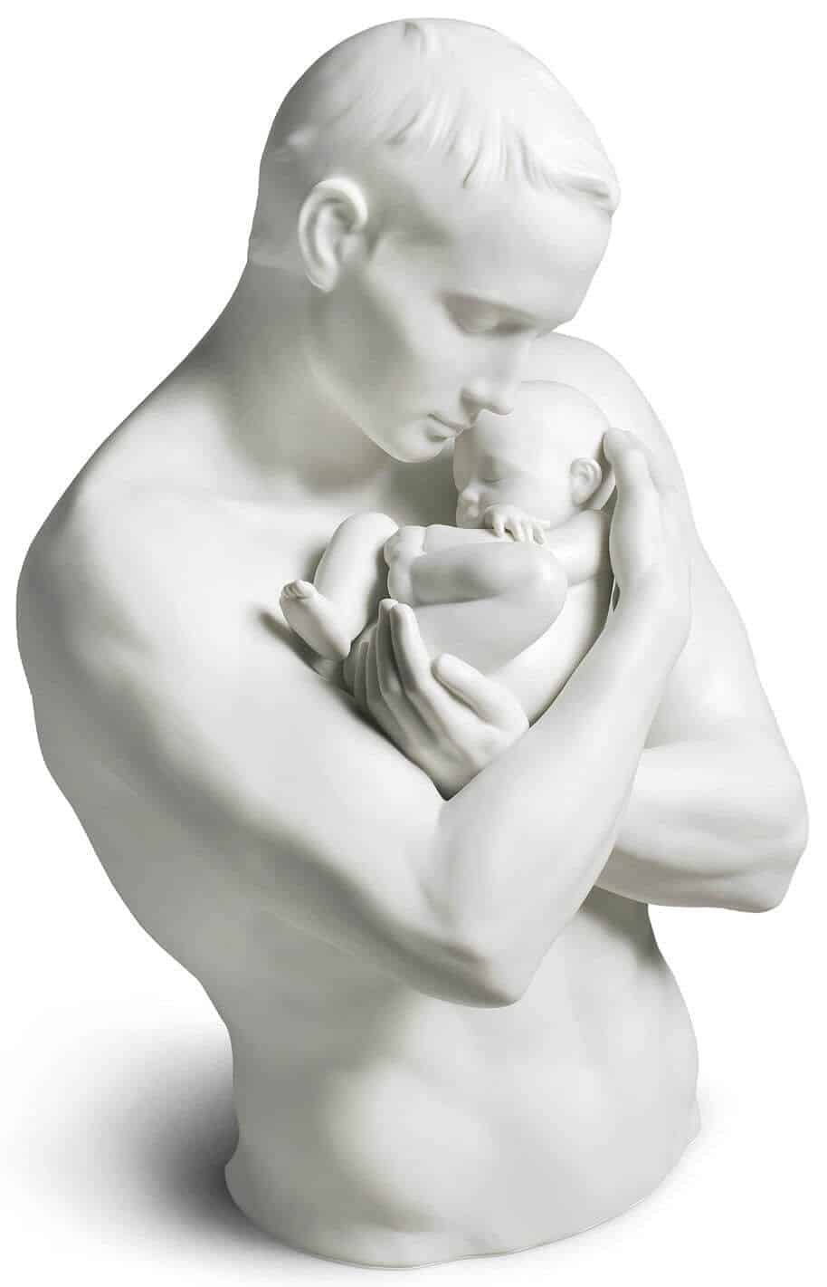 Porzellanskulptur "Väterlicher Stolz" von Lladró
