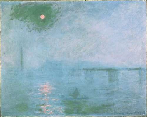 Monet - Nebel über der Themse, 1903 © President and Fellows of Harvard College