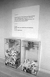 MoMA Poll von Hans Haacke