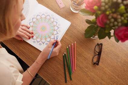 Mandalas eignen sich hervorragend zur Entspannung