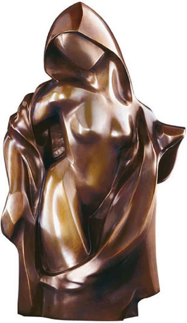 Bernard Kapfer: Bronzeskulptur "Psyche", limitiertes Multiple