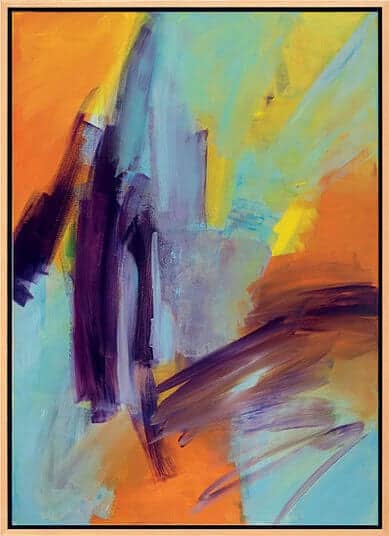 Acrylgemälde "Ohne Titel" (2008) von Roswitha Schumacher-Kuckelkorn (Unikat)