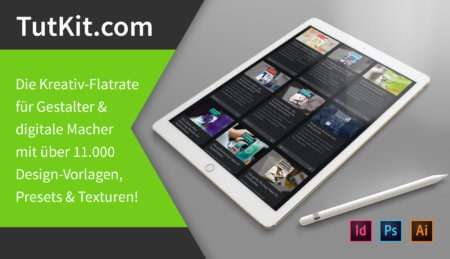 TutKit.com - Einzigartiger Mix an Video-Trainings und passenden Vorlagen in einer Kreativ-Flatrate Grafikdesign design presets Tutkit.com - Die Kreativ-Flatrate für digitale Macher