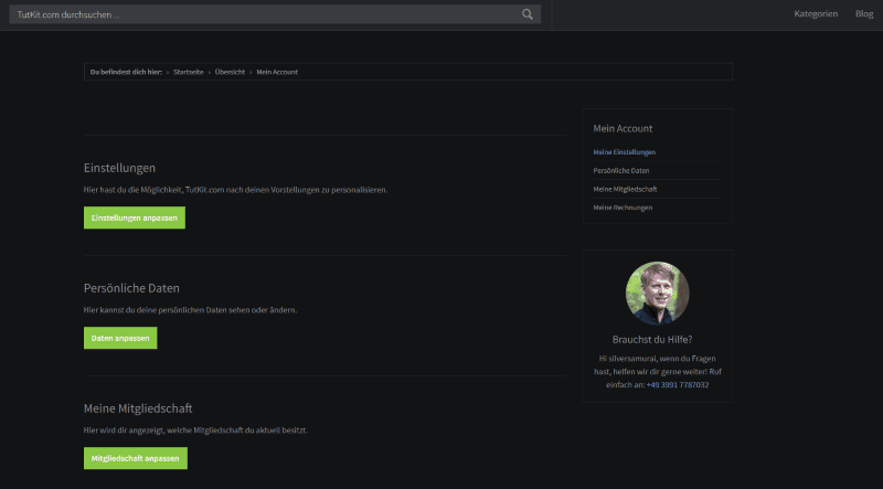 TutKit.com - Einzigartiger Mix an Video-Trainings und passenden Vorlagen in einer Kreativ-Flatrate Grafikdesign design presets Profil und Einstellungen