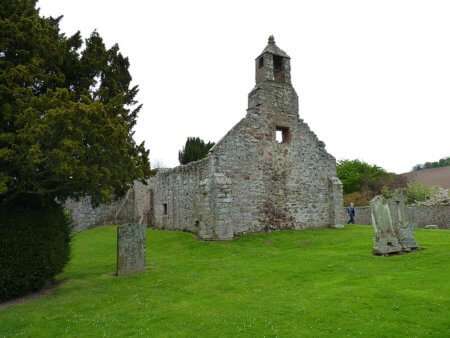 Ruinen der Abdie Church - fotografiert von James Allan