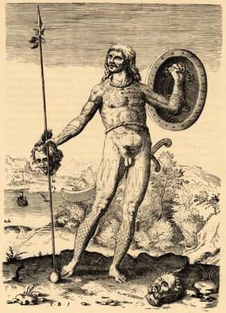 The Trvve Picture of One Picte von Theodor de Bry