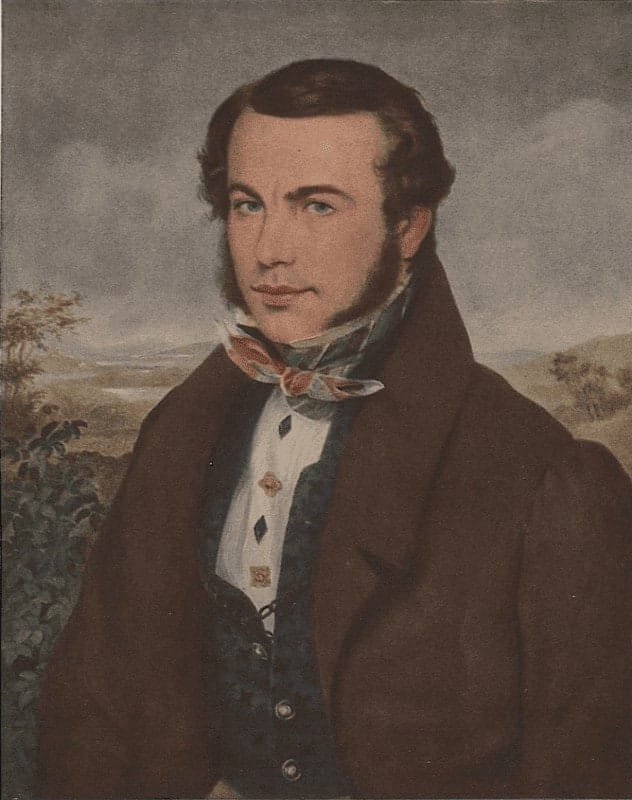 Ferdinand Georg Waldmüller - Bildnis Adalbert Stifter