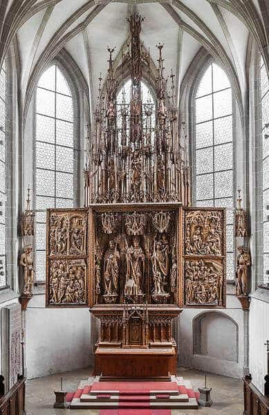 Gotischer Flügelaltar