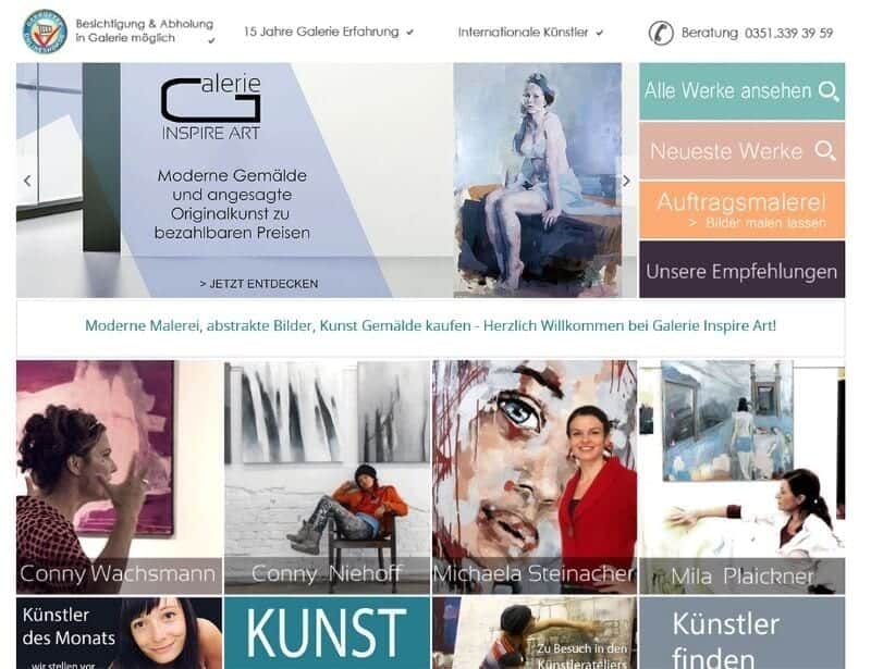 Kunst im Internet kaufen bei Inspire Art