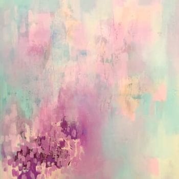 Abstrakte Kunst - Abstraktes Gemälde und Beispiel Nicht-Gegenständlicher Kunst