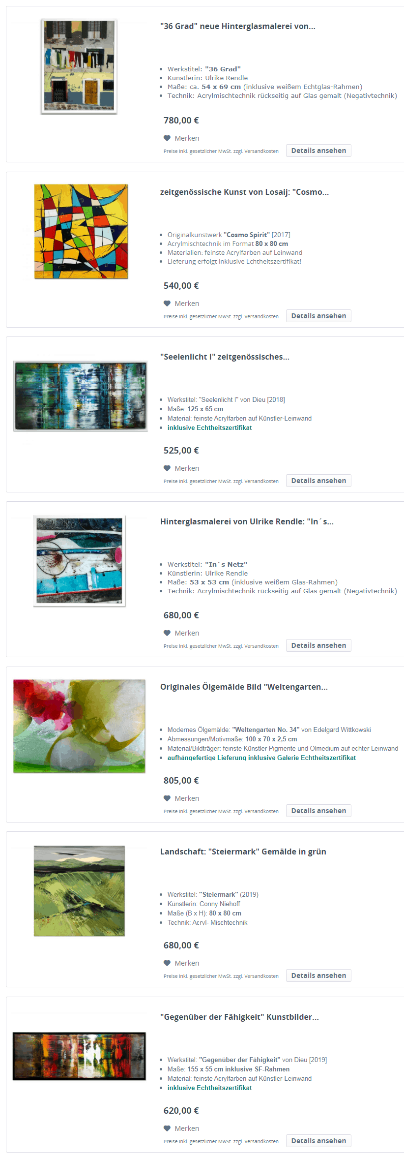 Abstrakte Kunst – Alles über die gegenstandslose Kunstrichtung Kunstepochen 19. jahrhundert Dresdner Kunstgalerie Inspire Art - Moderne Kunst kaufen