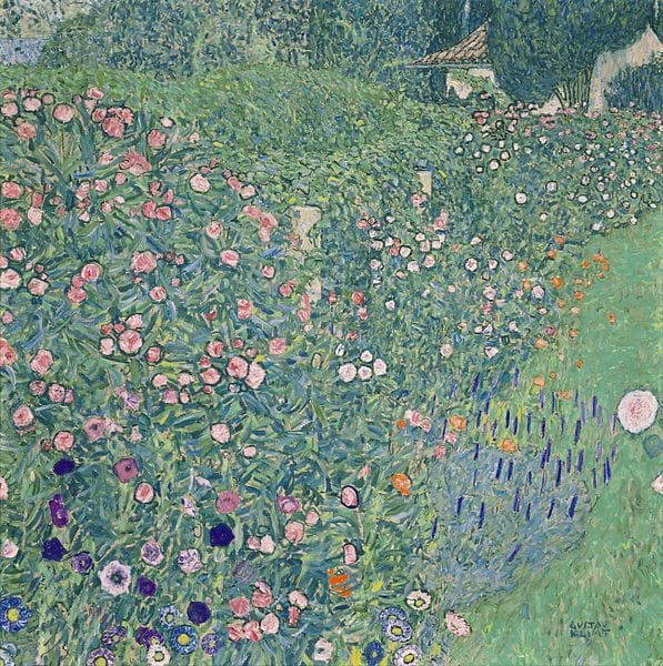 Gustav Klimt - Italienische Gartenlandschaft (1913)