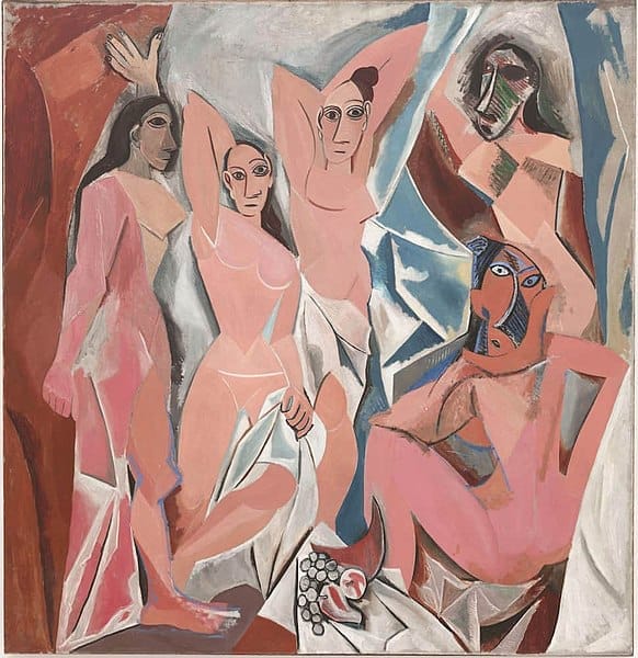 Les demoiselles d’Avignon von Pablo Picasso