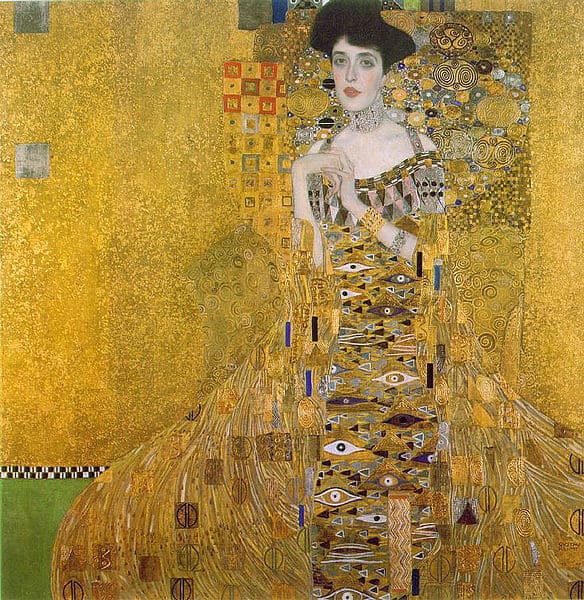 Die 21 beliebtesten Gemälde für Reproduktionen von Ölbildern der alten Meister Kreative Geschenke abstrakte kunst Meisterwerke der Kunst: Adele Bloch-Bauer I von Gustav Klimt