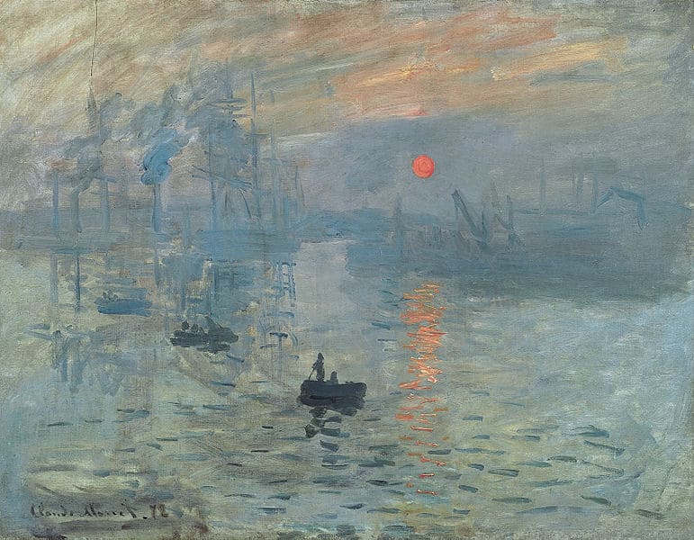 Ölgemälde Reproduktionen: Impression, Sonnenaufgang von Claude Monet