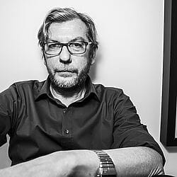 Fotokünstler Thomas Ruff in der David Zwirner Galerie, März 2016
