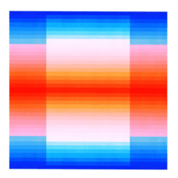 "Color Space Series 50: Spectrum" - Abstrakter Kunstdruck von Jessica Poundstone